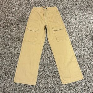 Vans tan cargo pants NWOT